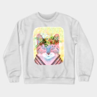 Cat Crown Crewneck Sweatshirt